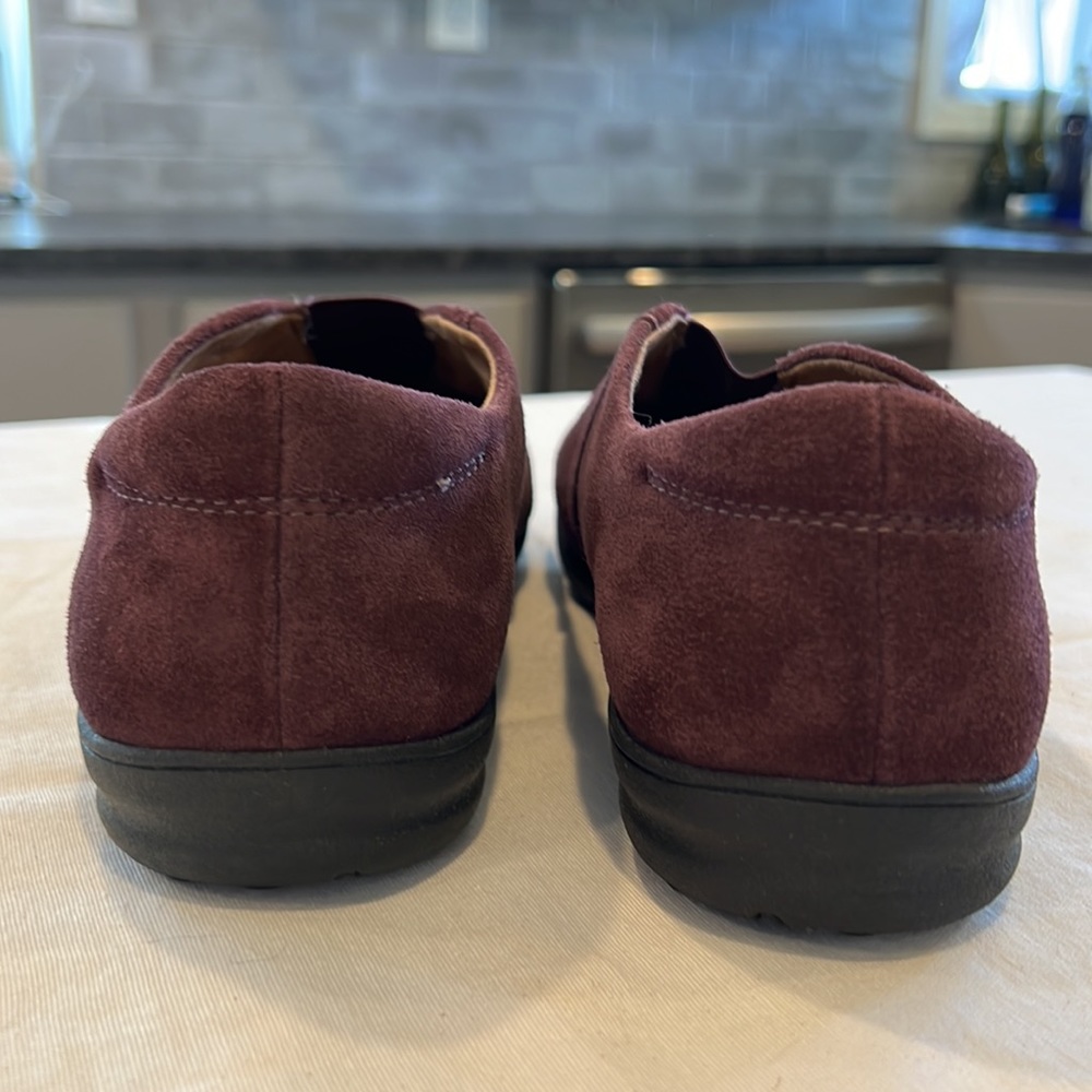 Taos Center Peace purple suede slip on shoe - Picture 12 of 12